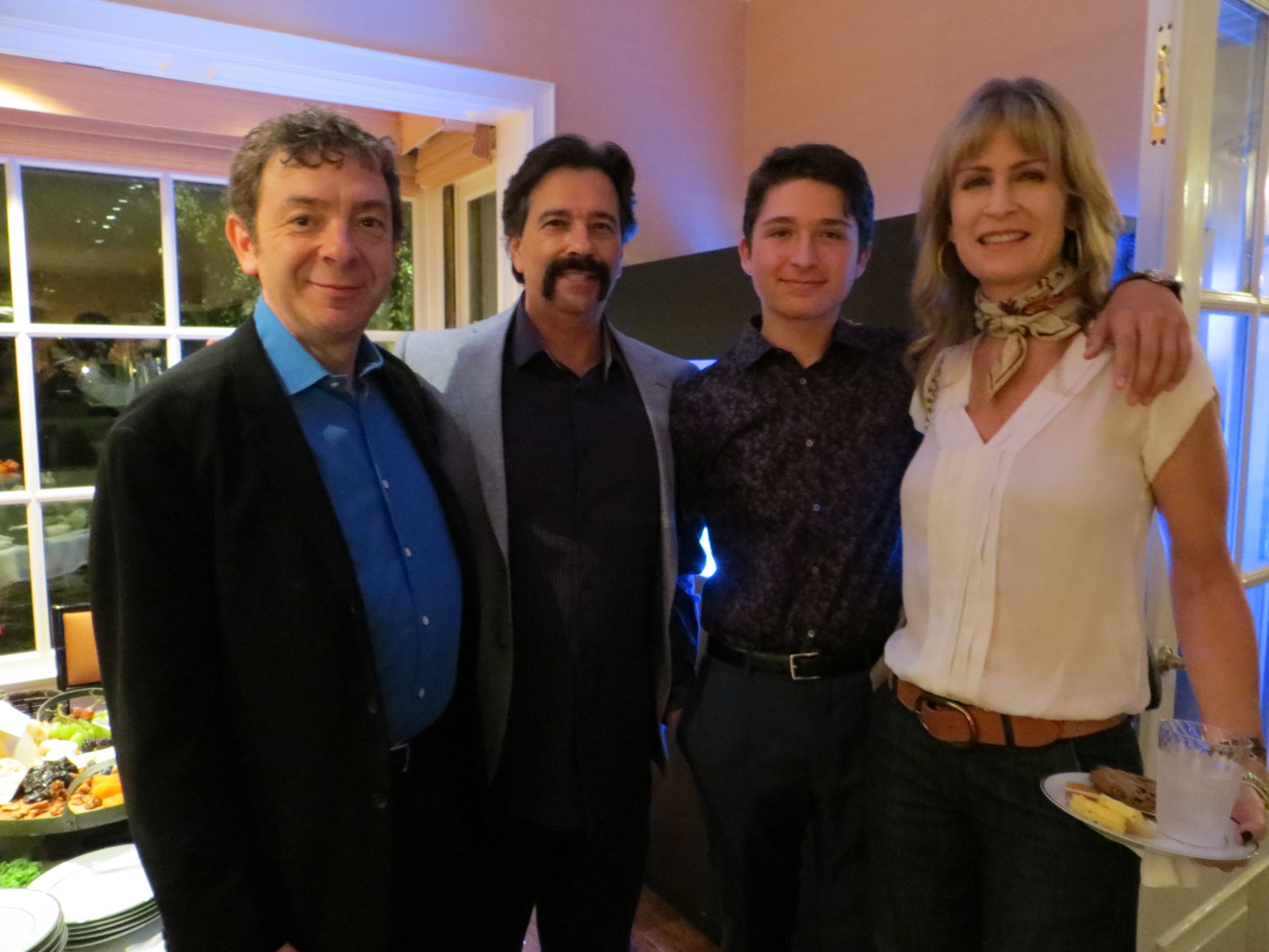 Hugh Fink, Dave Caplan, Henry Lefler & Anna Lefler