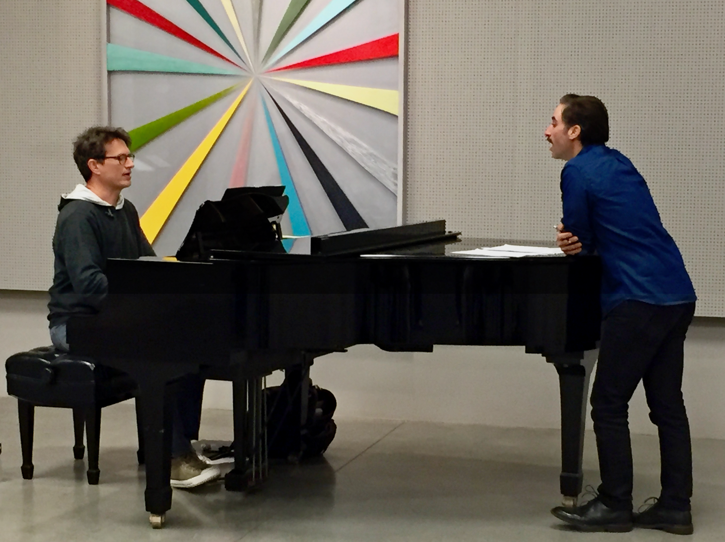 "A Brand New Sun" Rehearsal