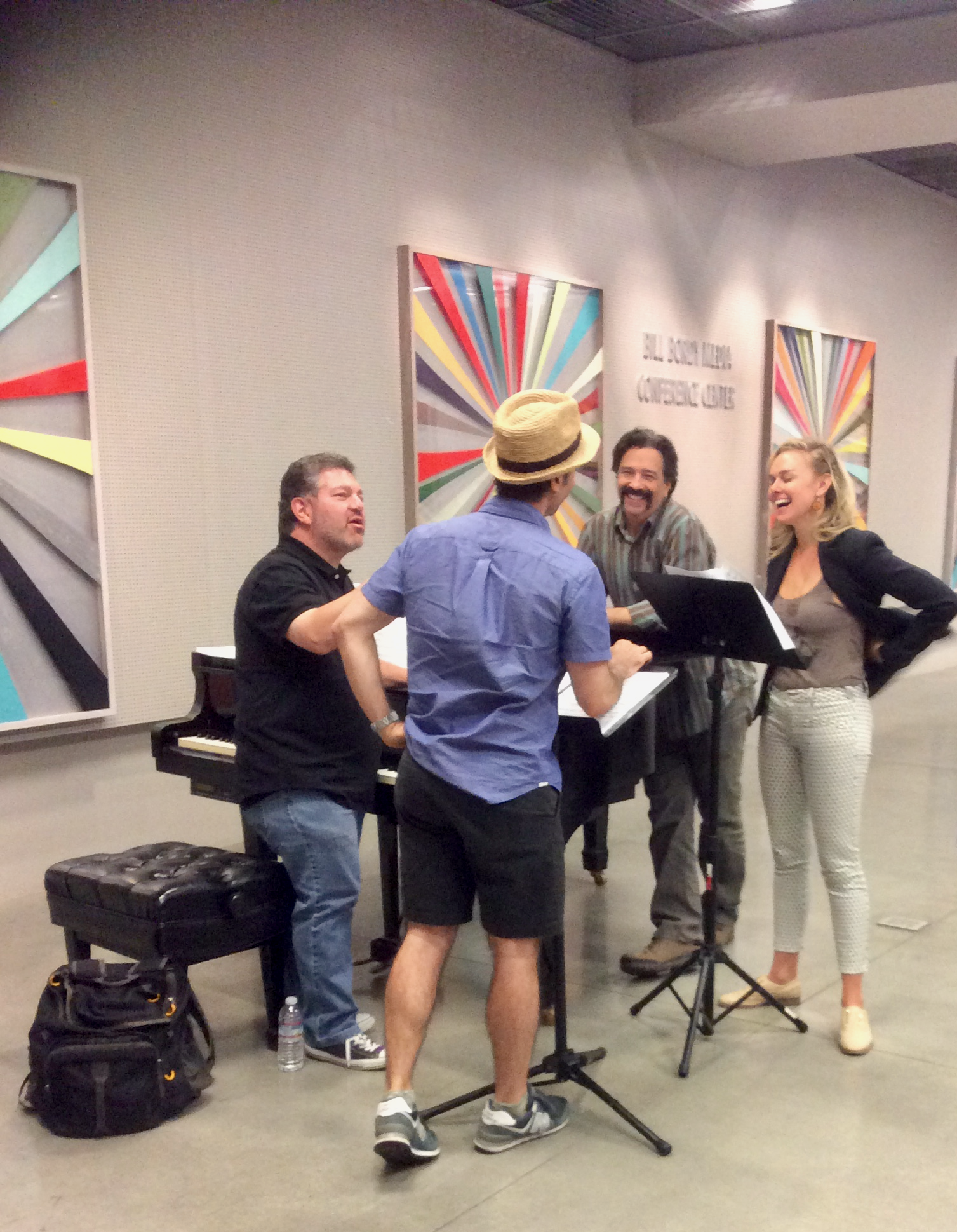 "The Magical Light of Christmas" Rehearsal