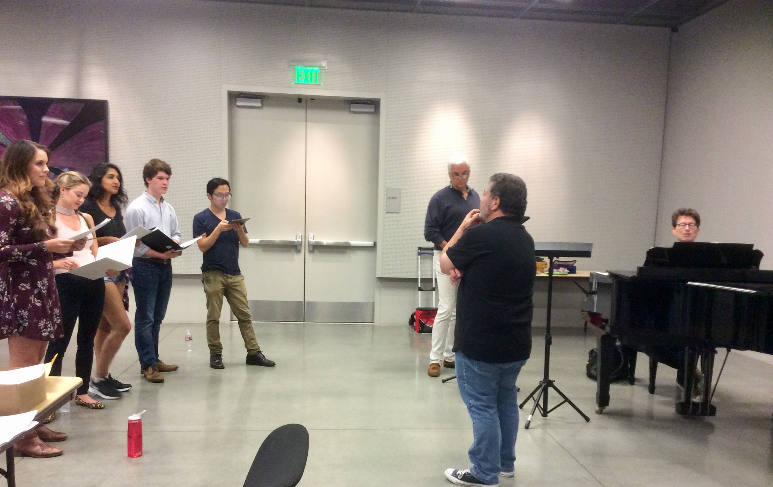 "The American Way" Rehearsal