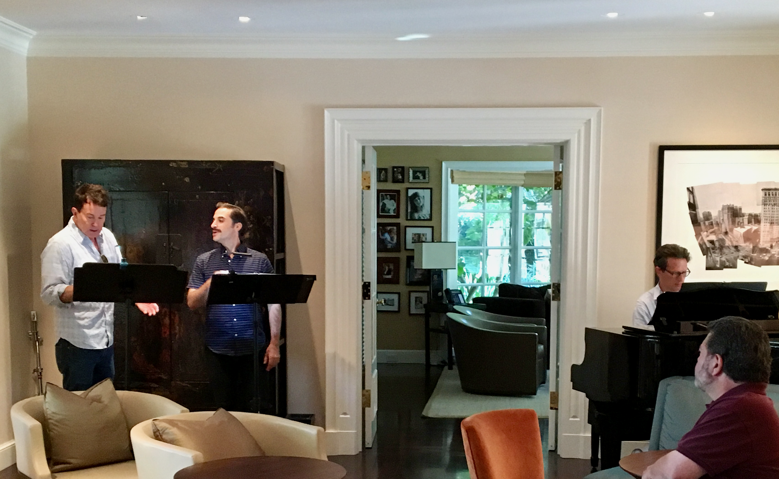 "The Doer and the Dreamer" Rehearsal