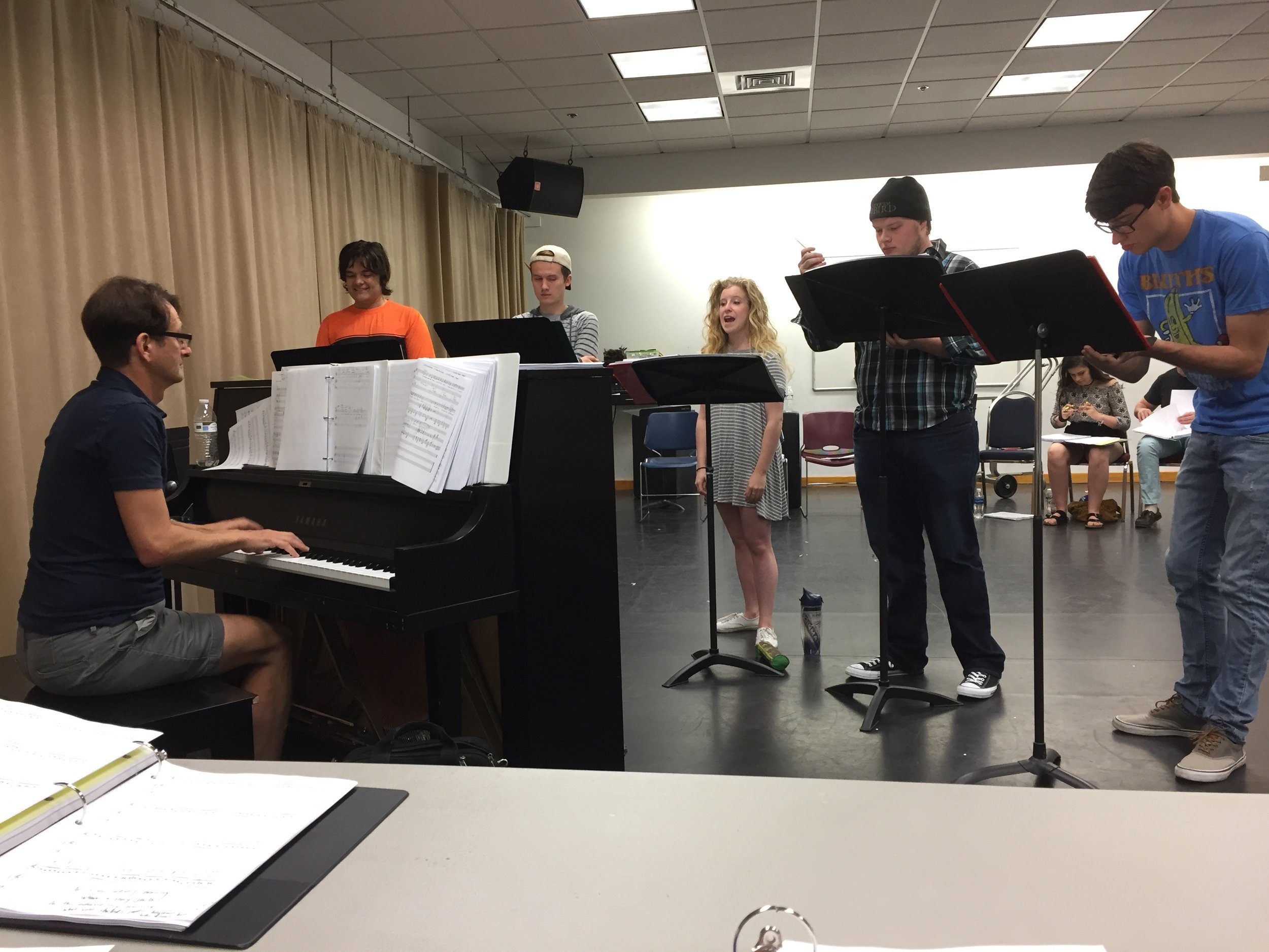Rehearsal "The Day That Will Change The World"