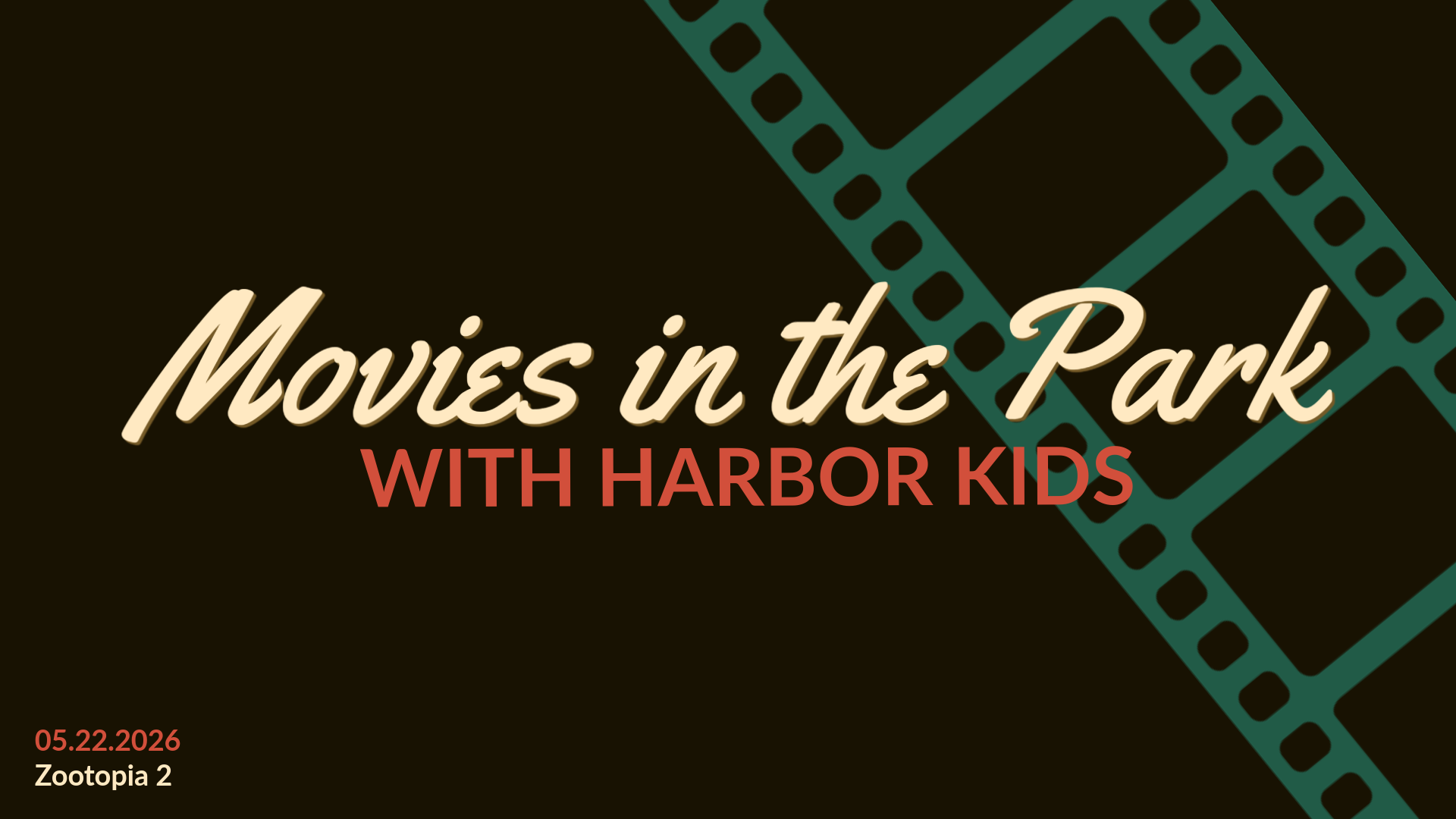 Movies in the Park with Harbor Kids
