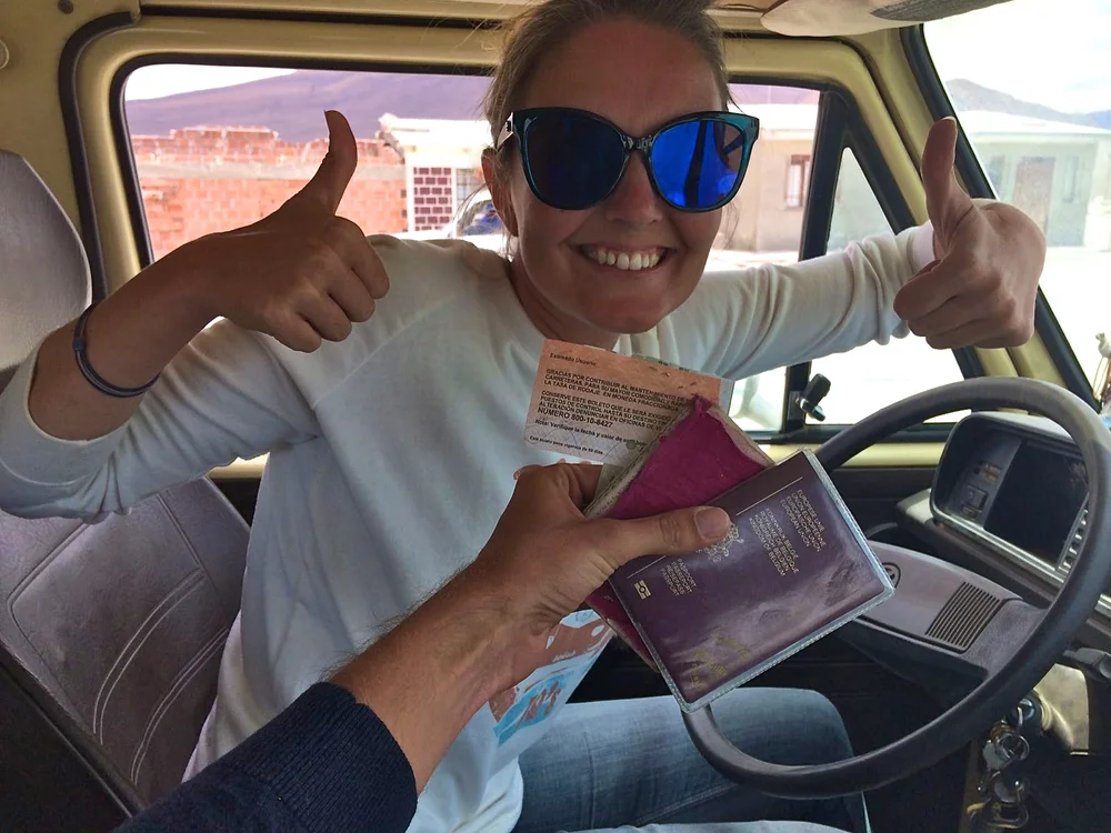 Border crossing: check! :)