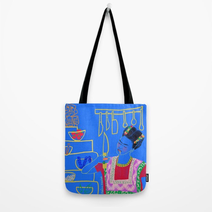 FRIDA + HER KNIFE TOTE BAG