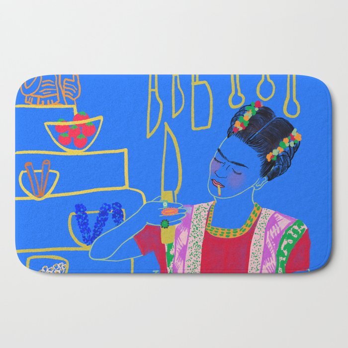 FRIDA + HER KNIFE BATH MAT