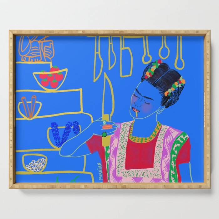 FRIDA + HER KNIFE SERVING TRAY