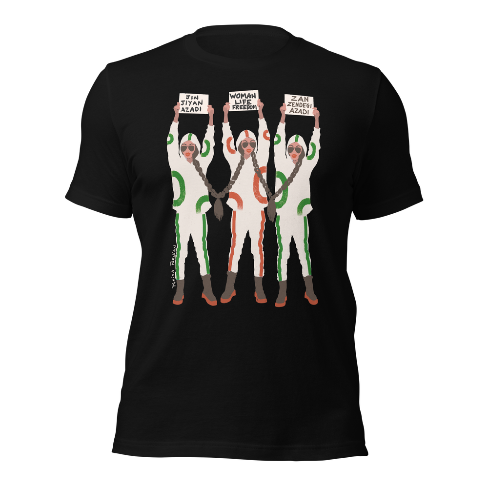 Three Women Braided Together Unisex t-shirt — SAVAGE MUSE