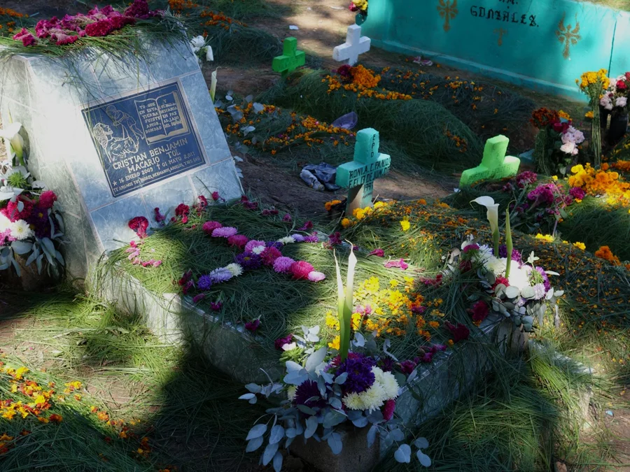 El Dia de los Muertos in the Highlands of Guatemala.