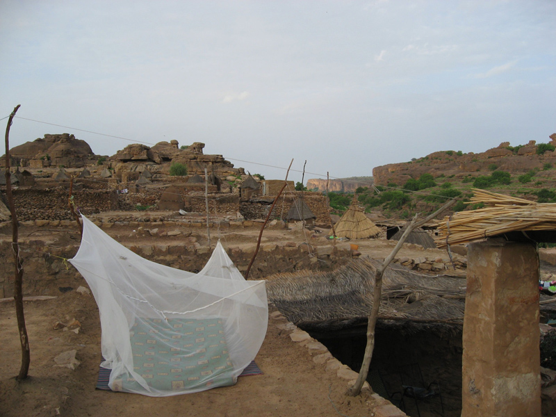 Dogon Village of Begnimato, Bandiagara Cliffs, Mali.