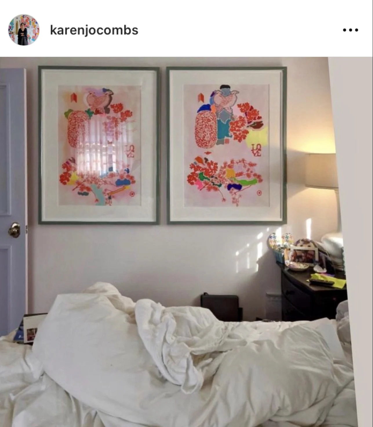 NAMA ROCOCO Love Tantra, framed.