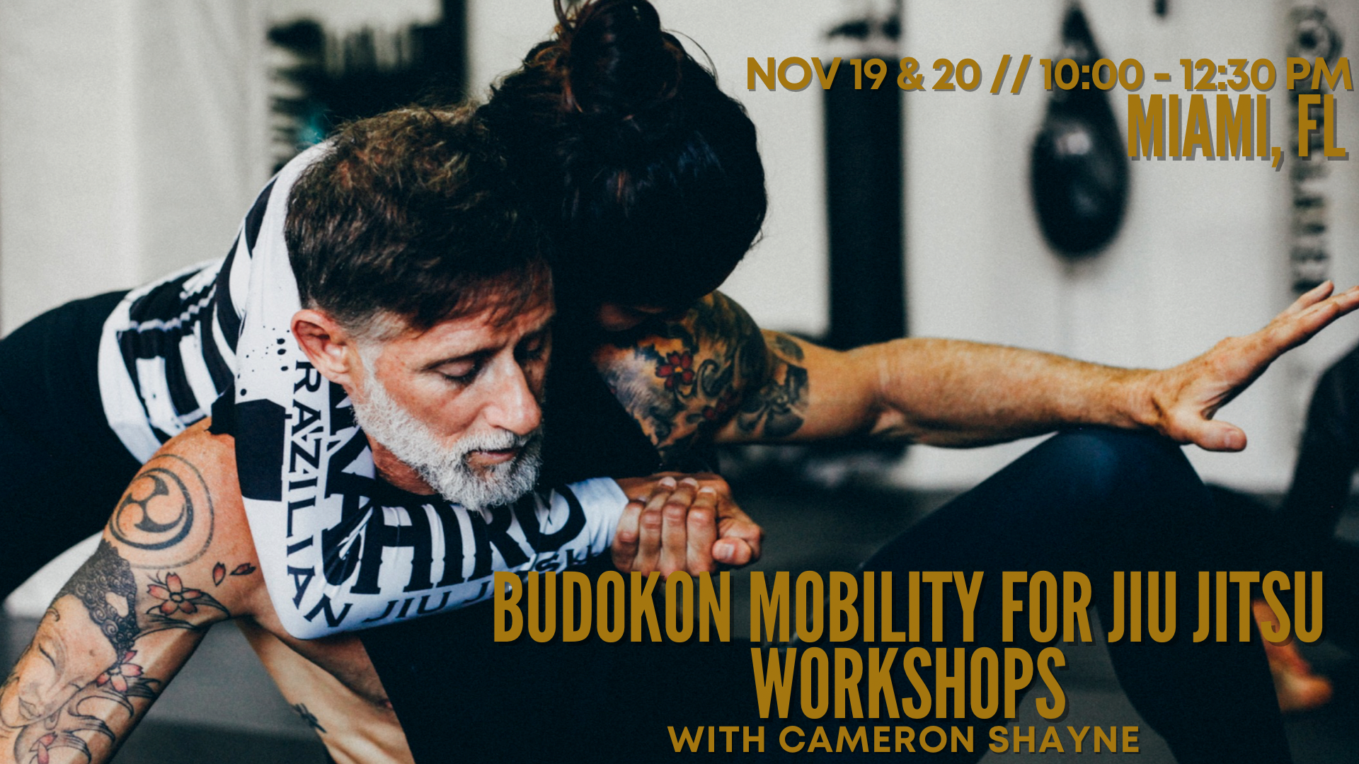 BDK MOBILITY FOR JIU-JITSU WORKSHOPS - FULLY BOOKED