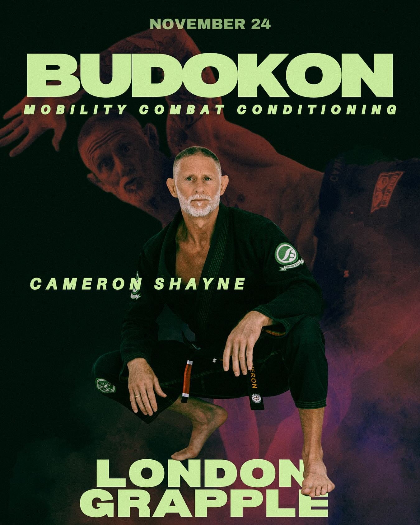 Join me for my last Budokon Mobility For Combat Athletes seminar at the great @london_grapple this Sunday Nov 24th. 🇬🇧 check my story for the registration link.