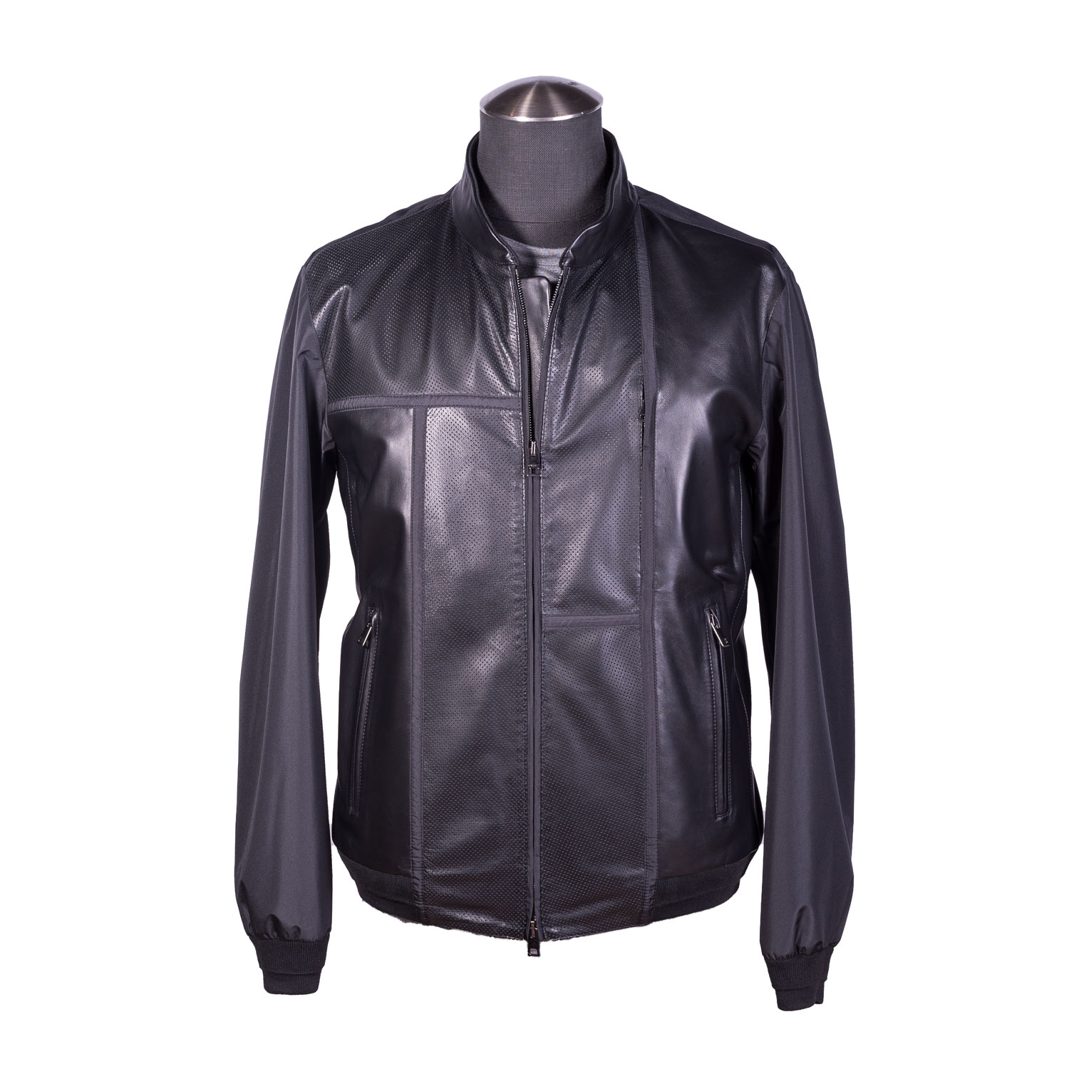 dark gray denim jacket