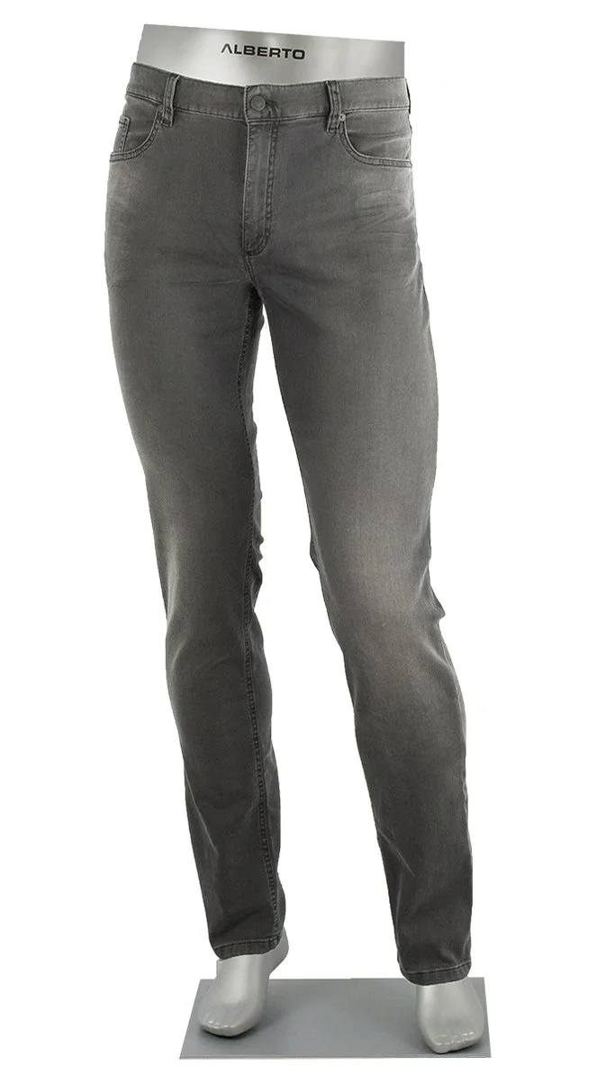 Alberto Jeans Pipe Regular Fit 1759-989 Cosy Denim in Dark Gray — Uomo San  Francisco | Luxury European Menswear