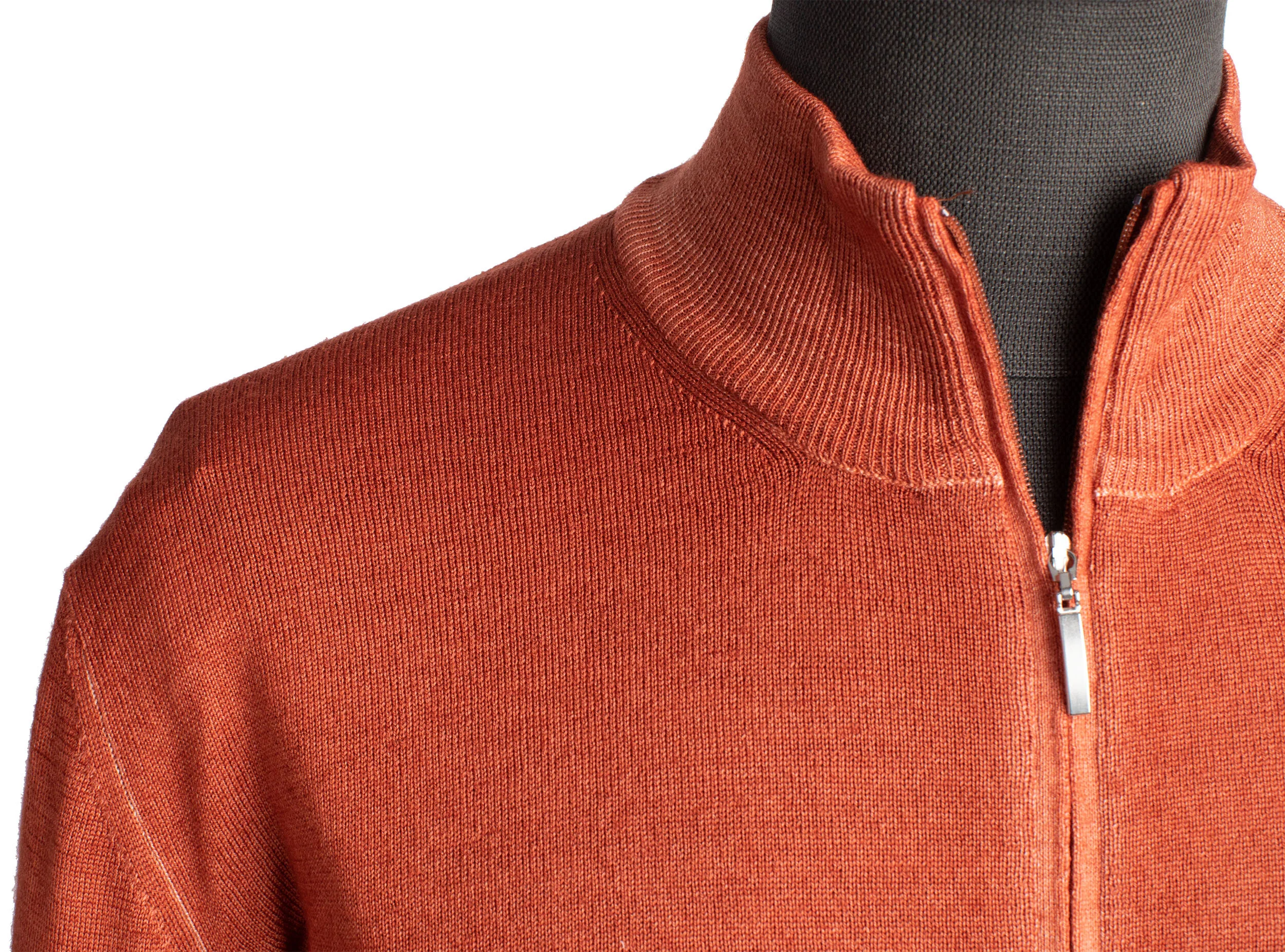 burnt orange fall sweater