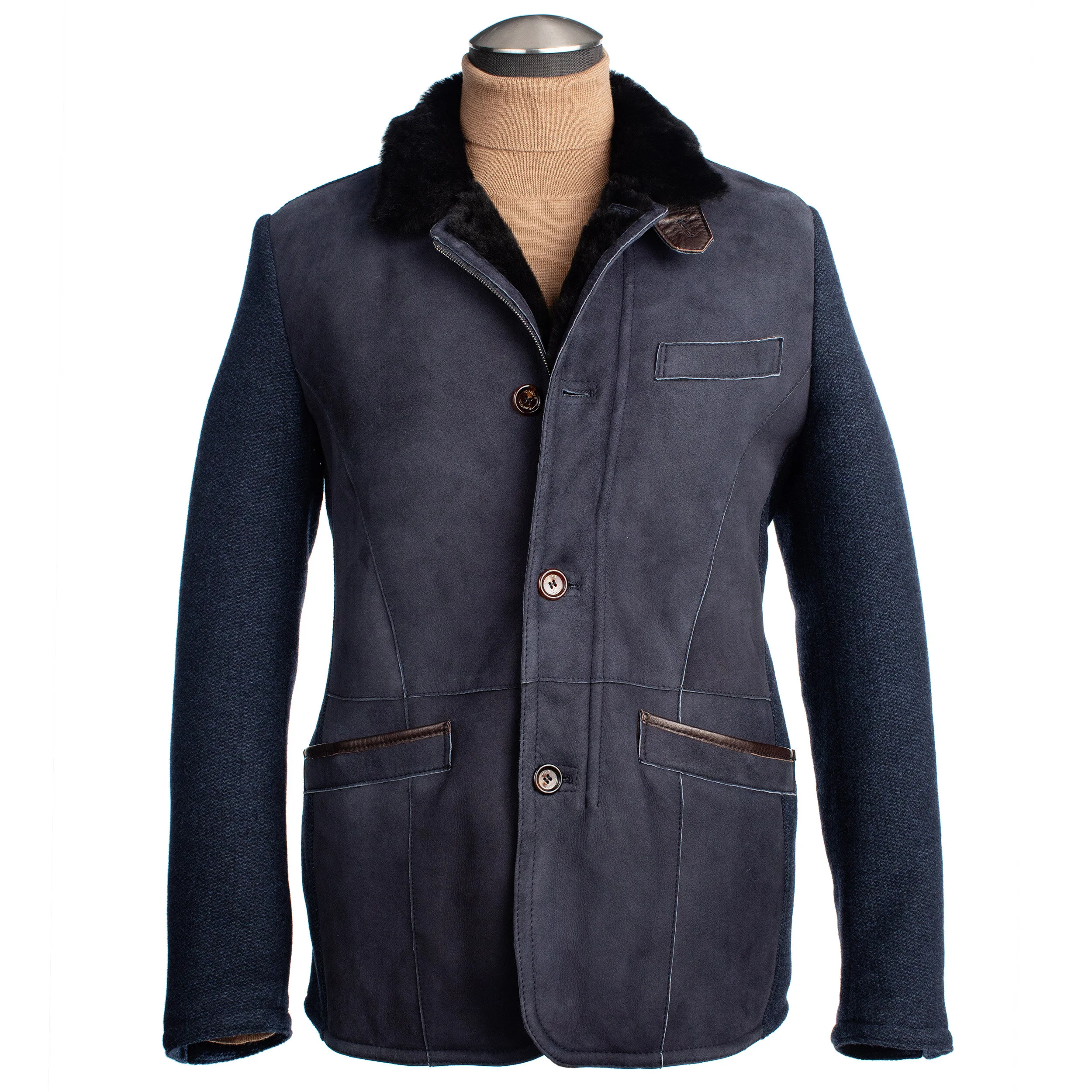 gimos shearling jacket