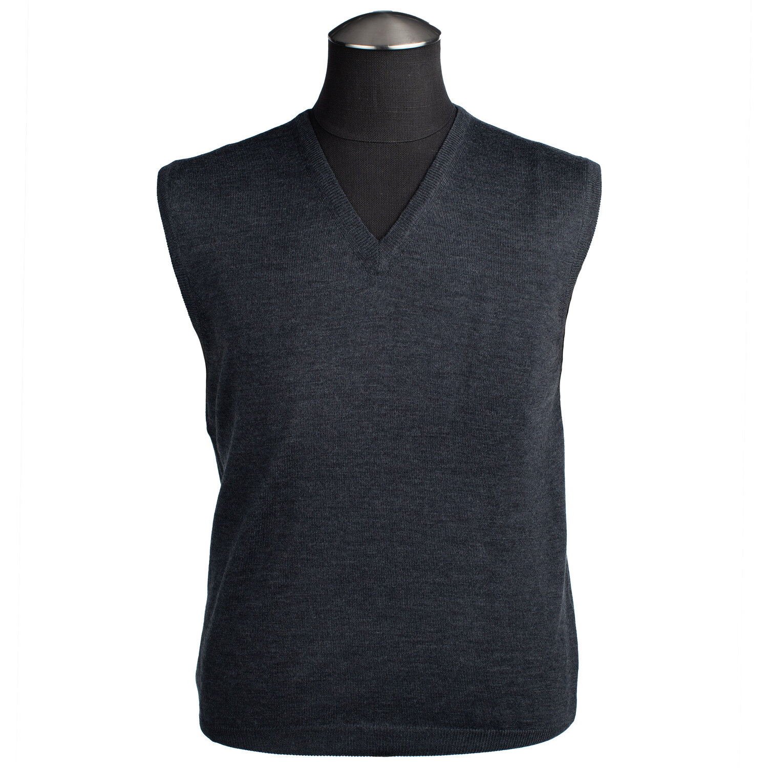 solo Allergie spelen Gran Sasso Merino Wool Slip-Over Sweater Vest in Charcoal Gray — Uomo San  Francisco | Luxury European Menswear