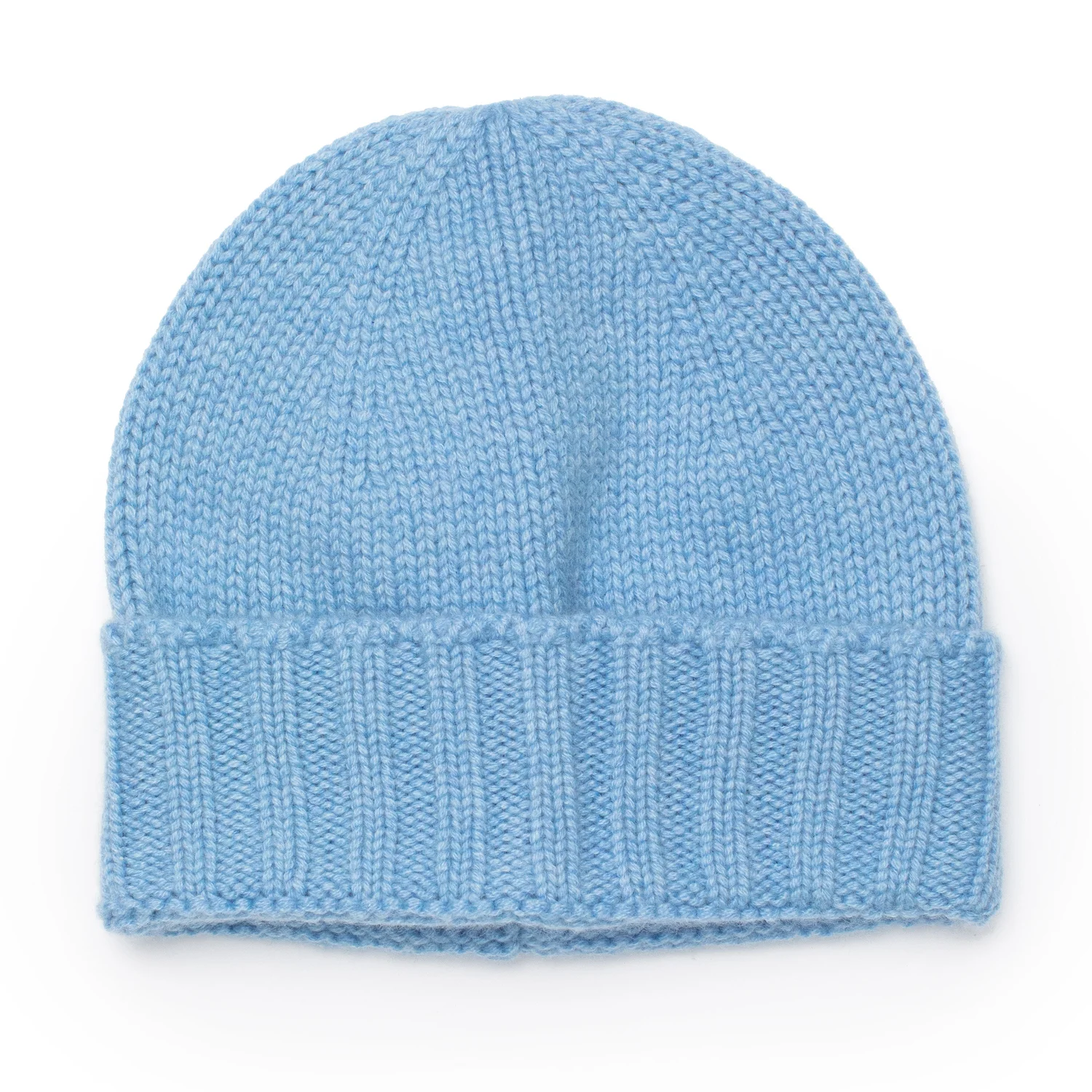 powder blue beanie