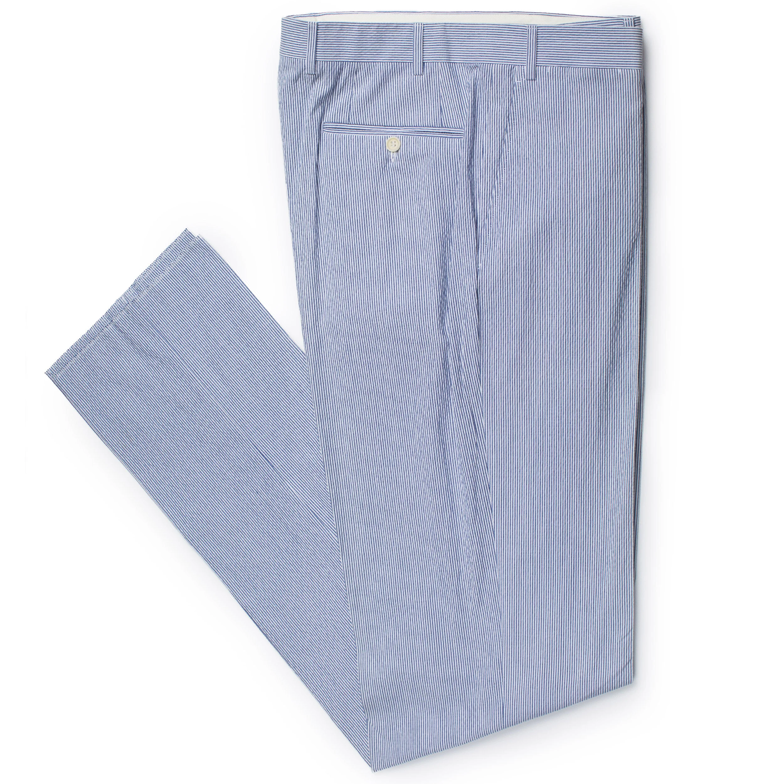 Canali Flat-Front, Classic Cotton Dress 