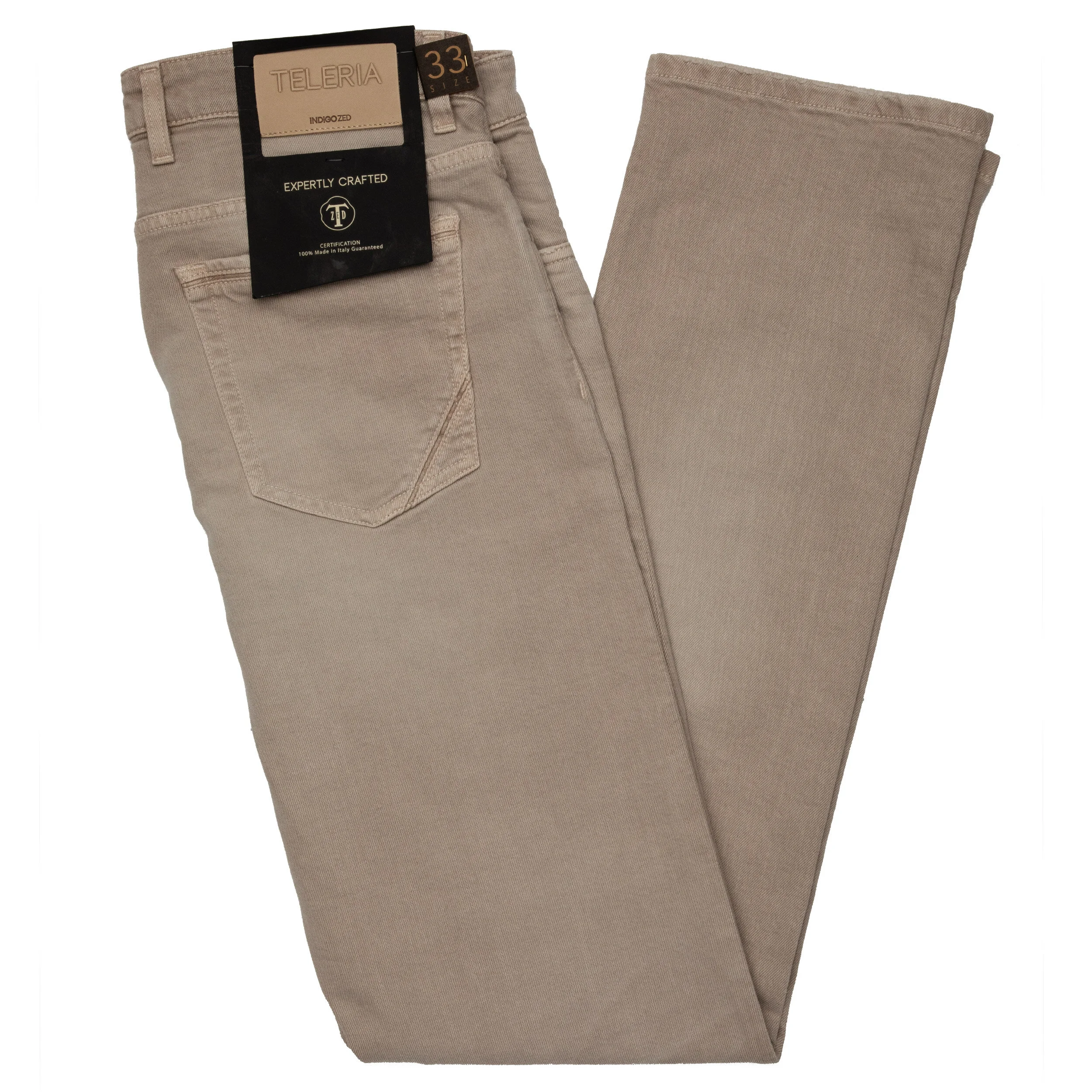 Teleria Zed Cobra Model Denim in Tan — Uomo San Francisco | Luxury European  Menswear