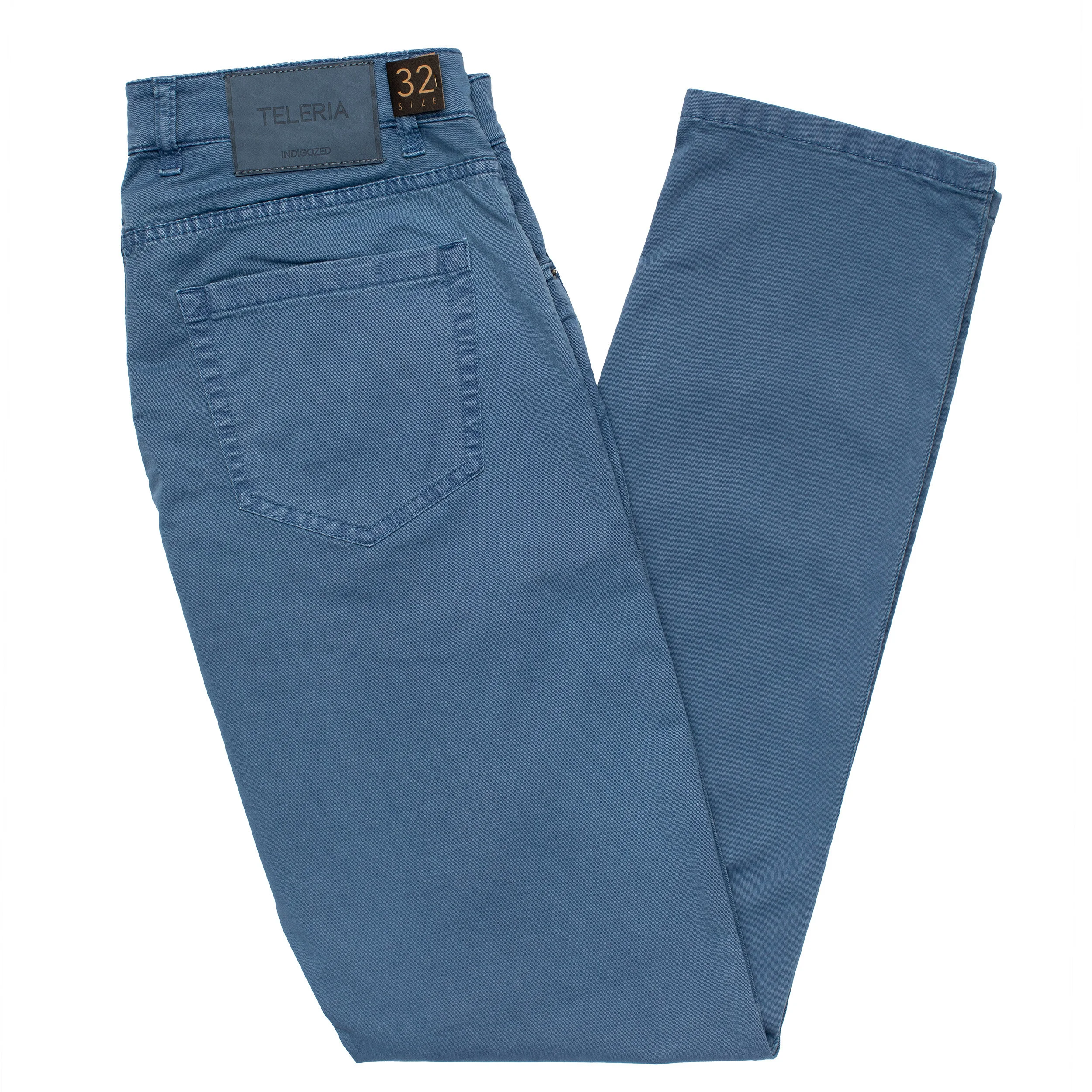 Teleria Zed Chicago Model Denim in Blue-Avio — Uomo San Francisco | Luxury  European Menswear