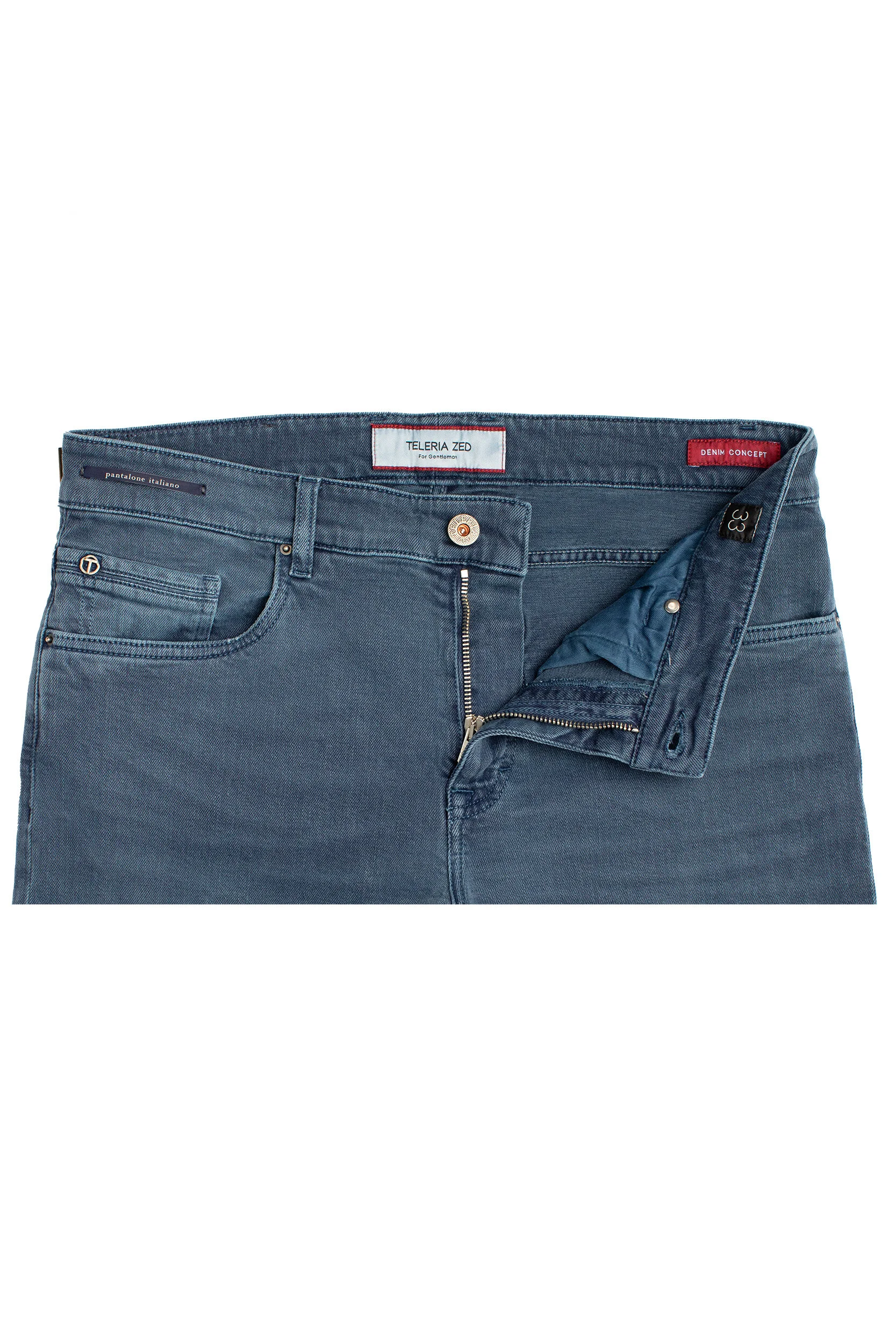 Teleria Zed Cobra Model Denim in Blue Denim — Uomo San Francisco | Luxury  European Menswear