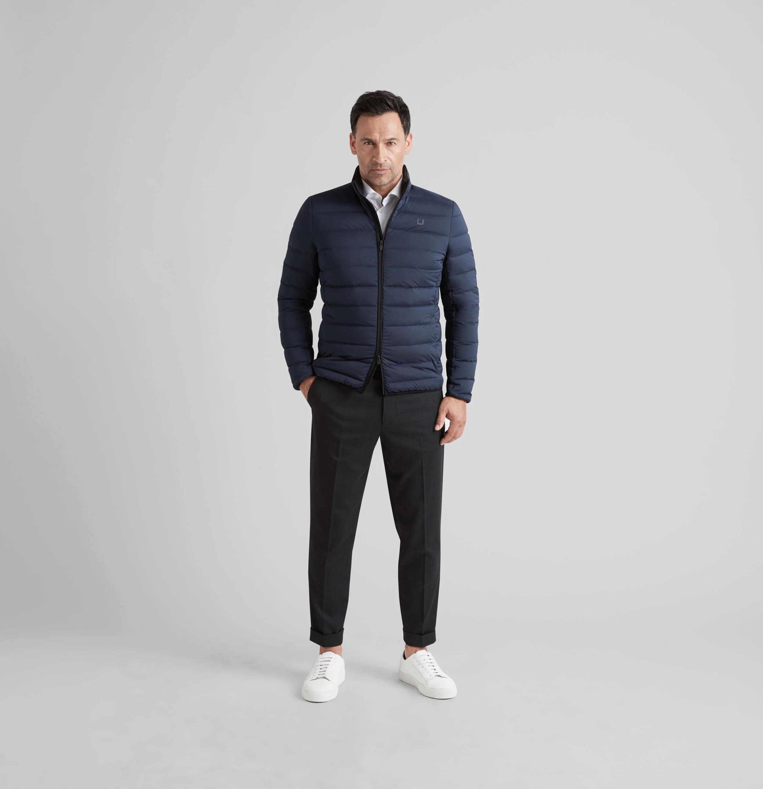 UBR Sonic Jacket in Navy — Uomo San 