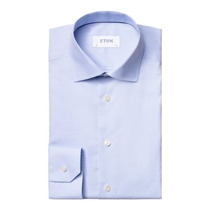 Skriv en rapport Afdeling ned Eton Fine Twill Shirt in Light Blue Check — Uomo San Francisco | Luxury  European Menswear