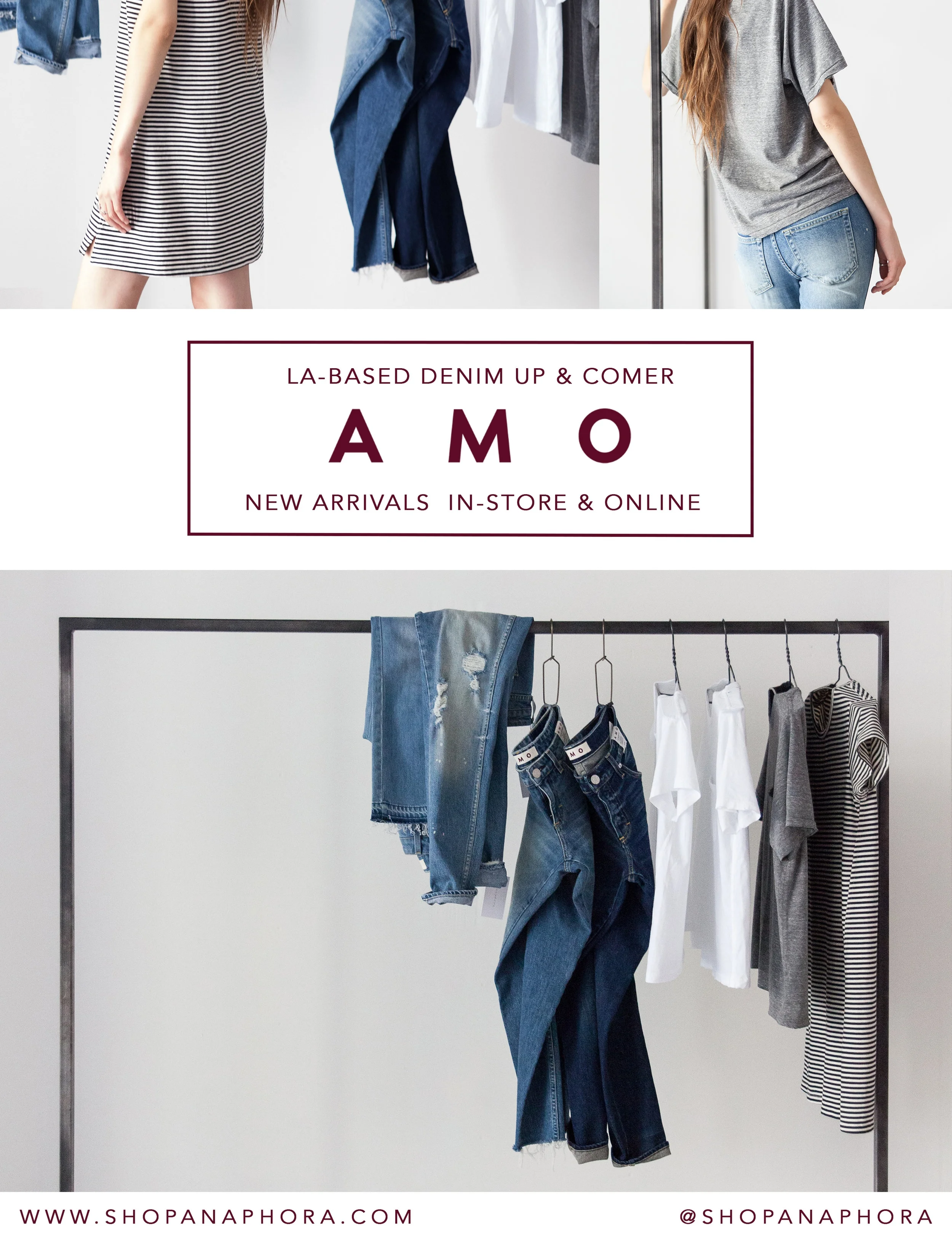 New Brand Emailer - Amo Denim