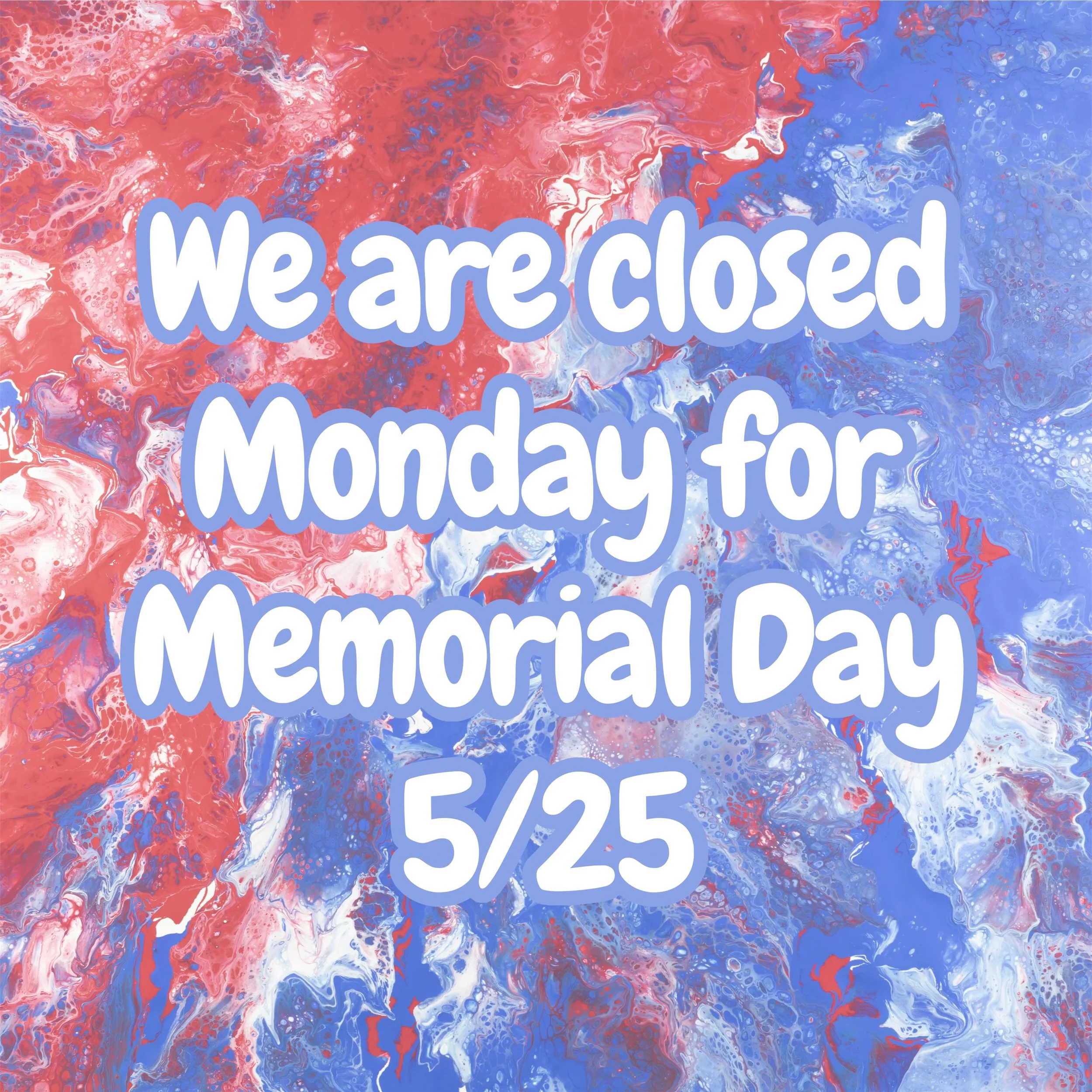 We hope everyone has a great holiday!