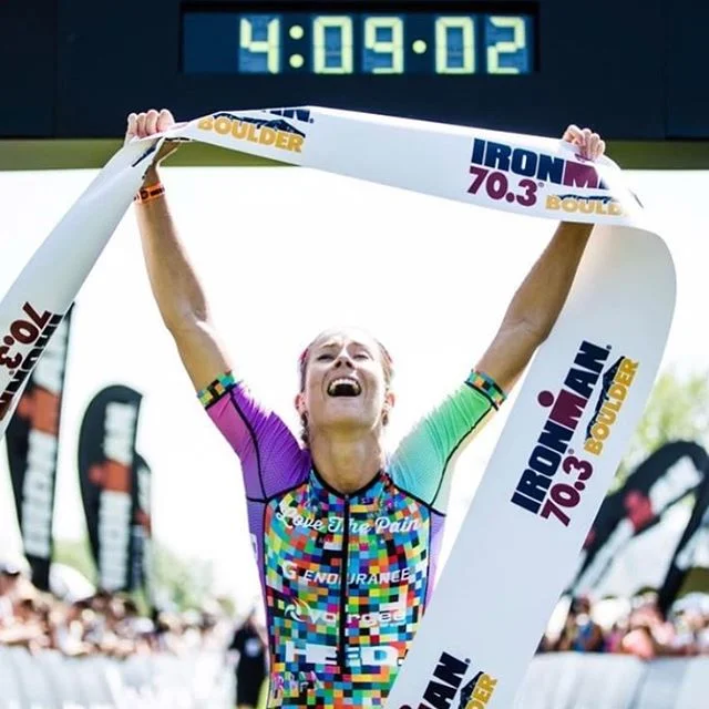 Ellie Salthouse wins Ironman 70.3 Boulder