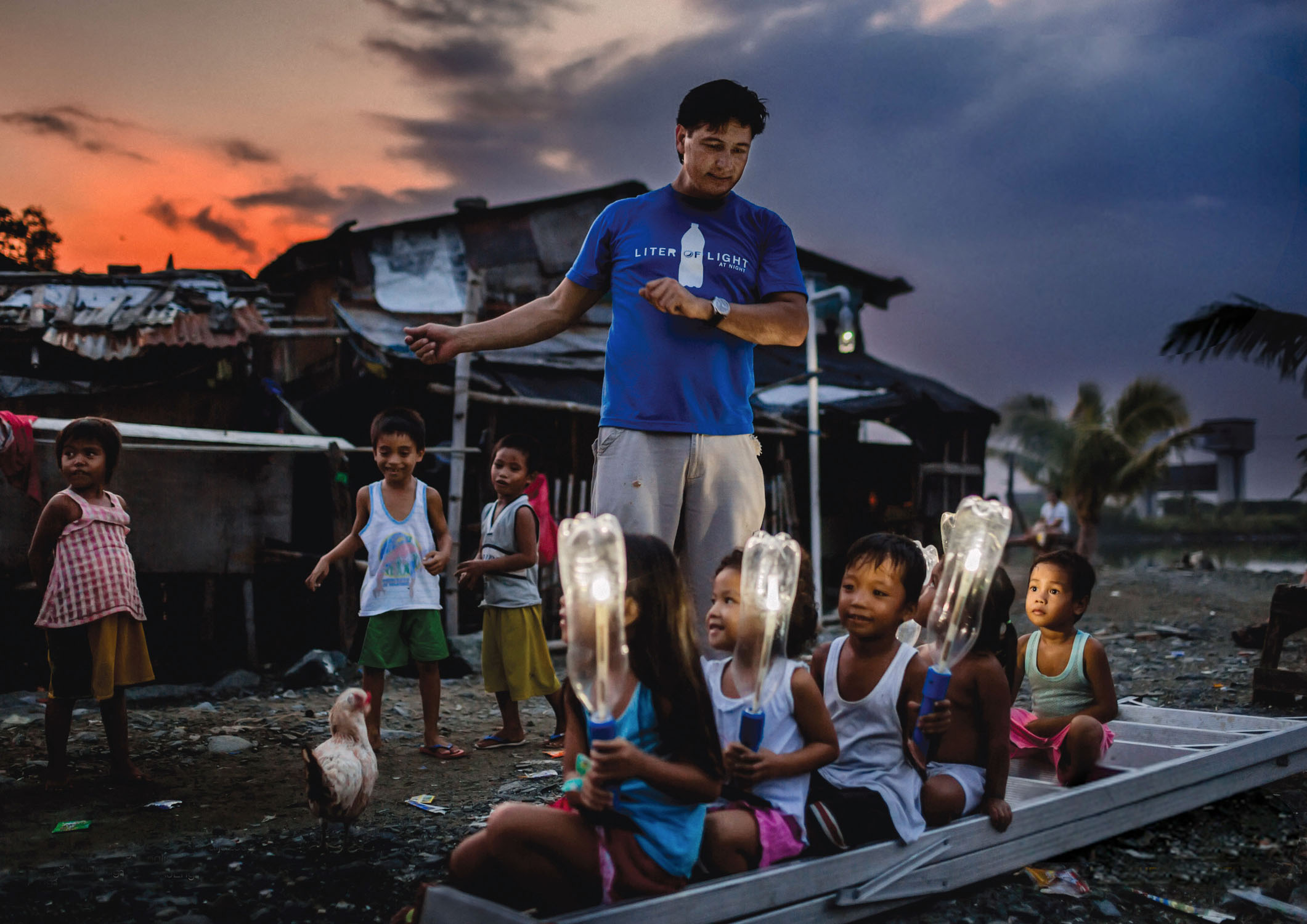 Liter of Light has now become a global, grassroots movement committed to providing affordable, sustainable solar light to poor communities. It has been recognized by the UN and adopted for use in some UNHCR camps.
