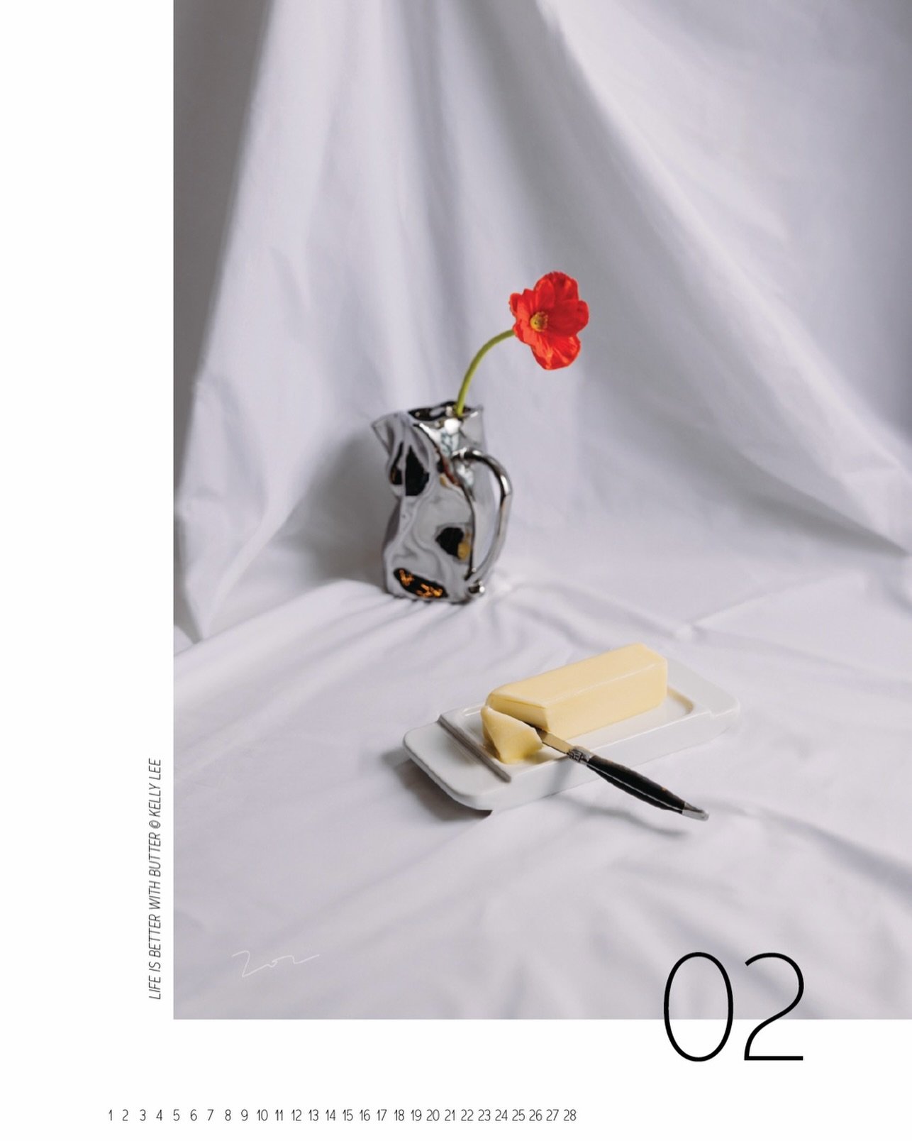 [Life is Better with Butter]
&copy; Kelly Lee

부드럽고, 
함께하는 순간 더 rich 해지고, 
깊이가 더해지는,
그런. 

Hello February. 02.