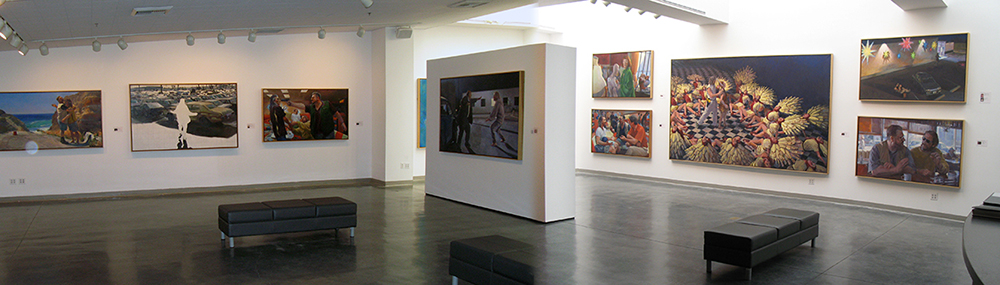 Paintings from the Lebowski Cycle, Installation view