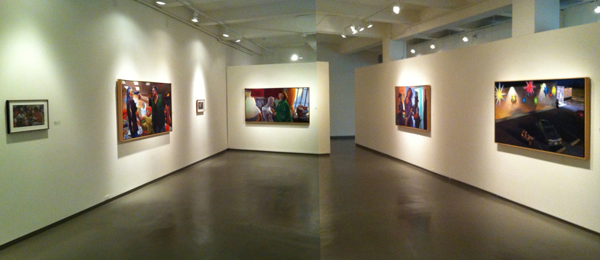 Paintings from the Lebowski Cycle, Installation View