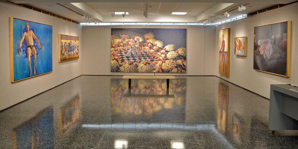 Paintings from the Lebowski Cycle, Installation View