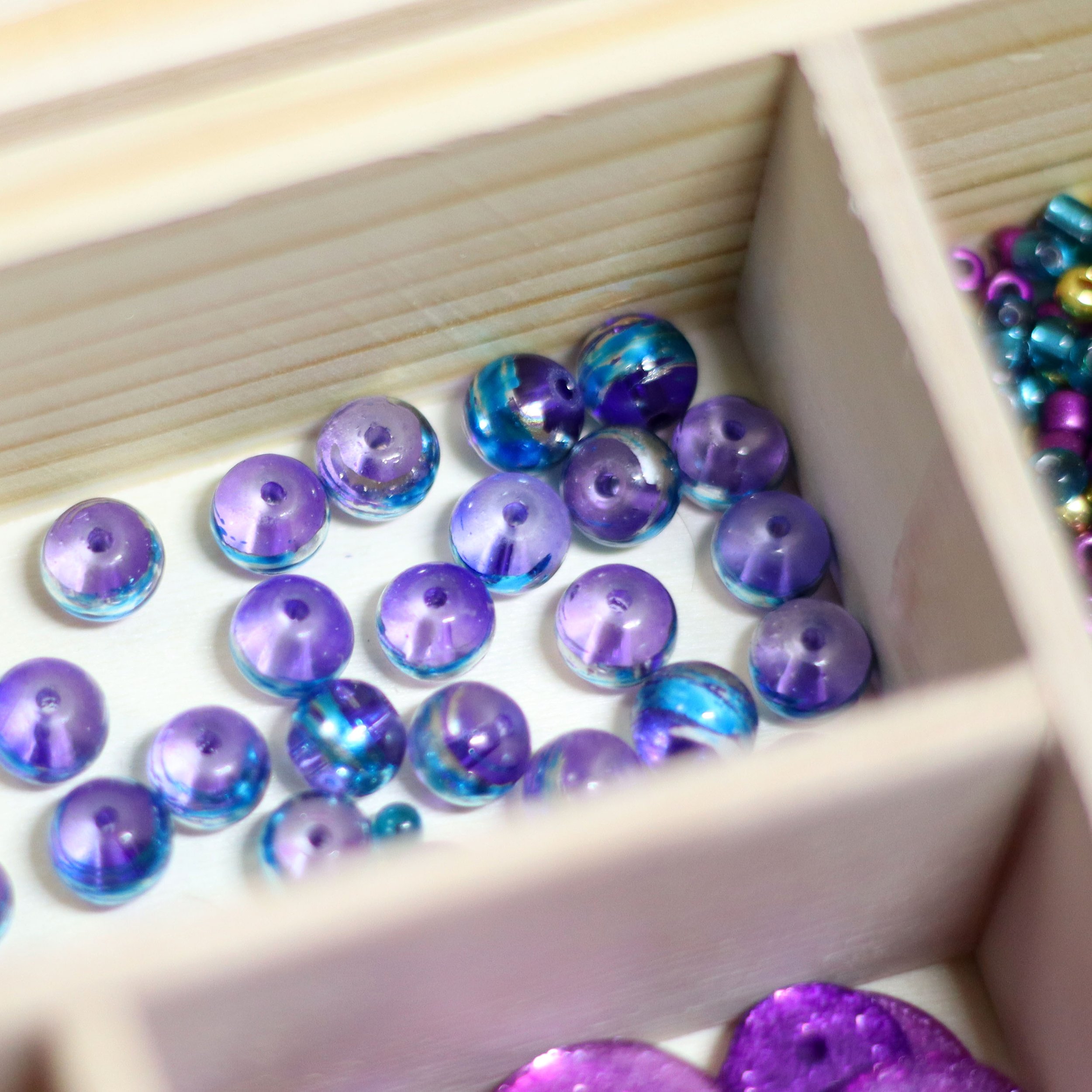 Add-on: Blue and Purple Bead
