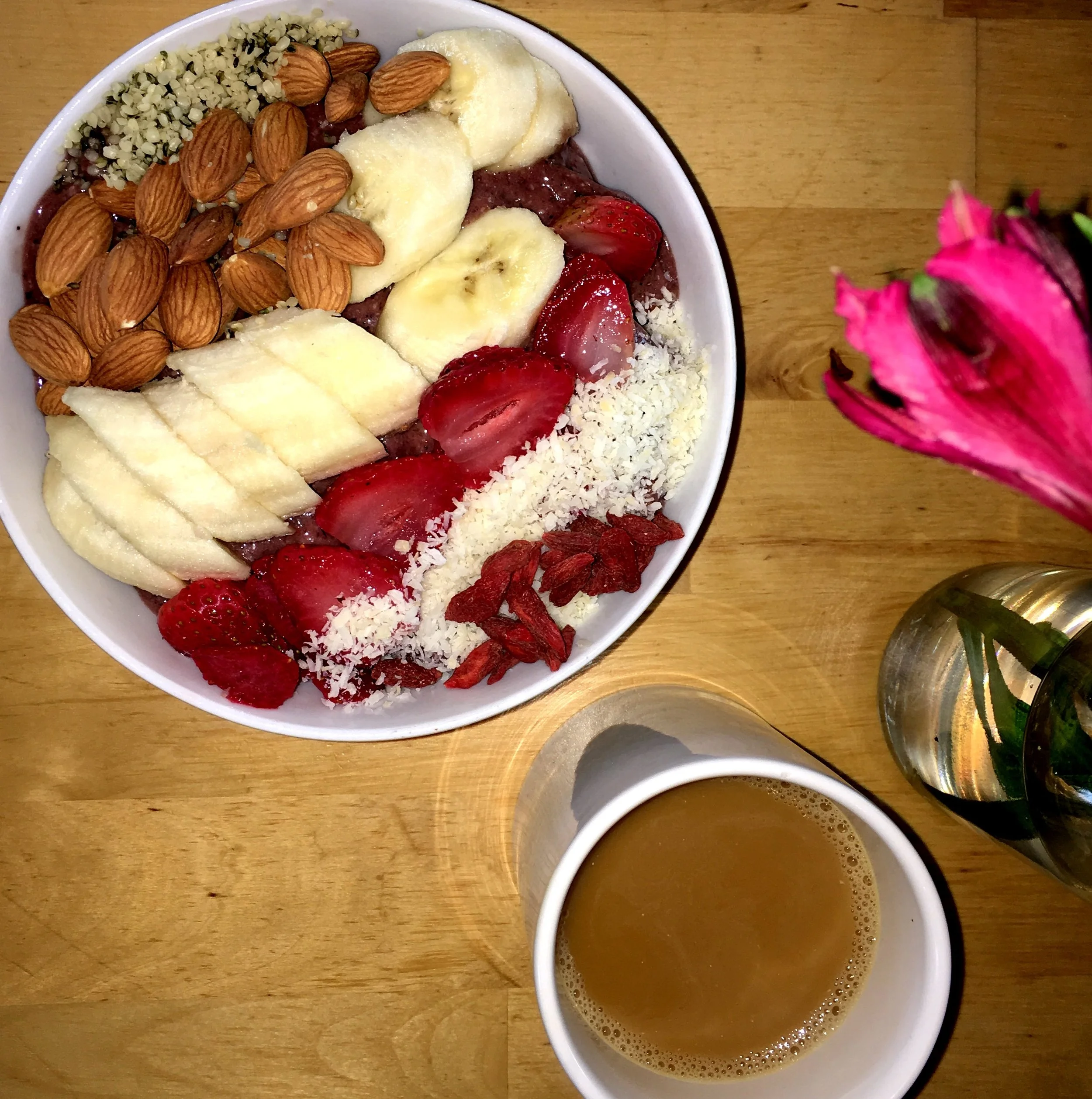 Trilogy Sanctuary in La Jolla: all vegan cafe with rooftop aerial yoga