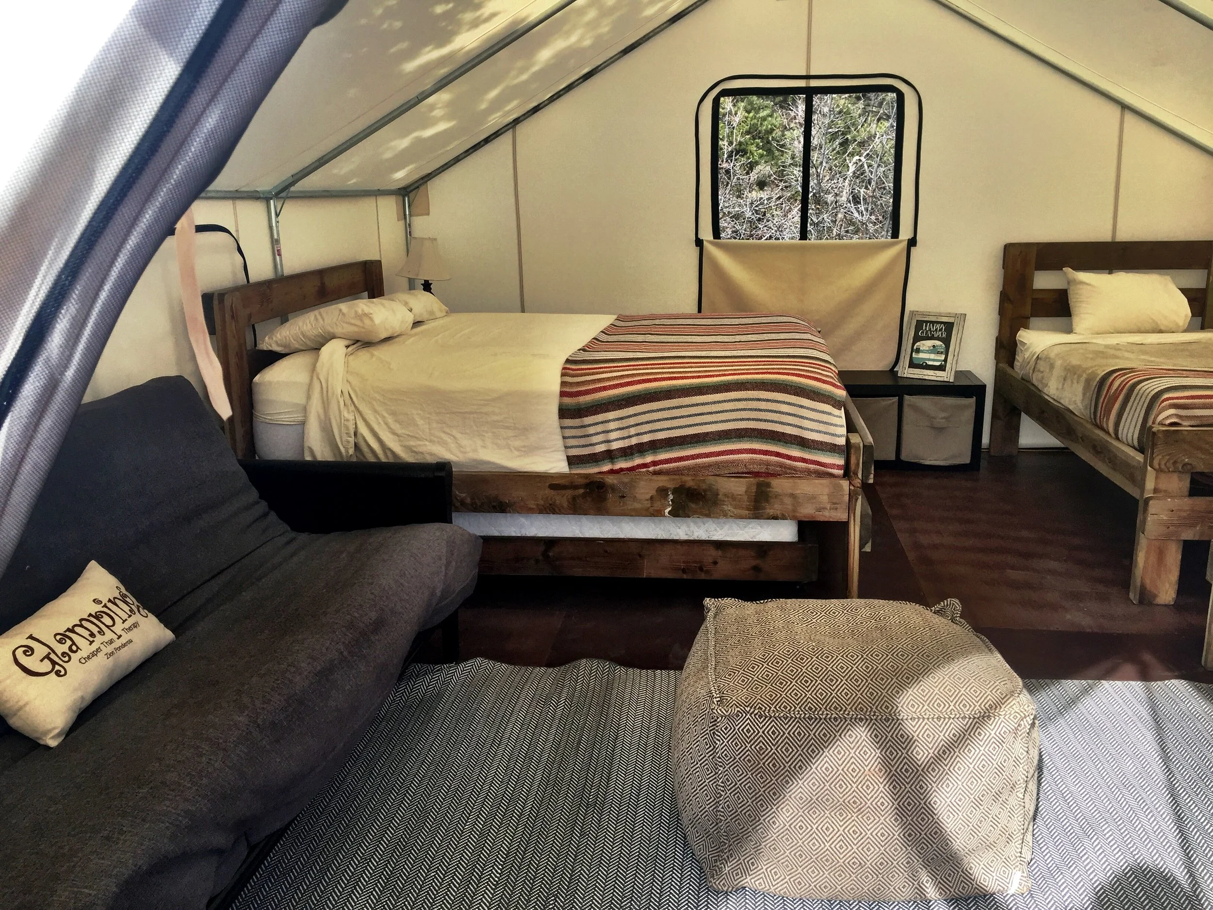 "Glamping" in Zion