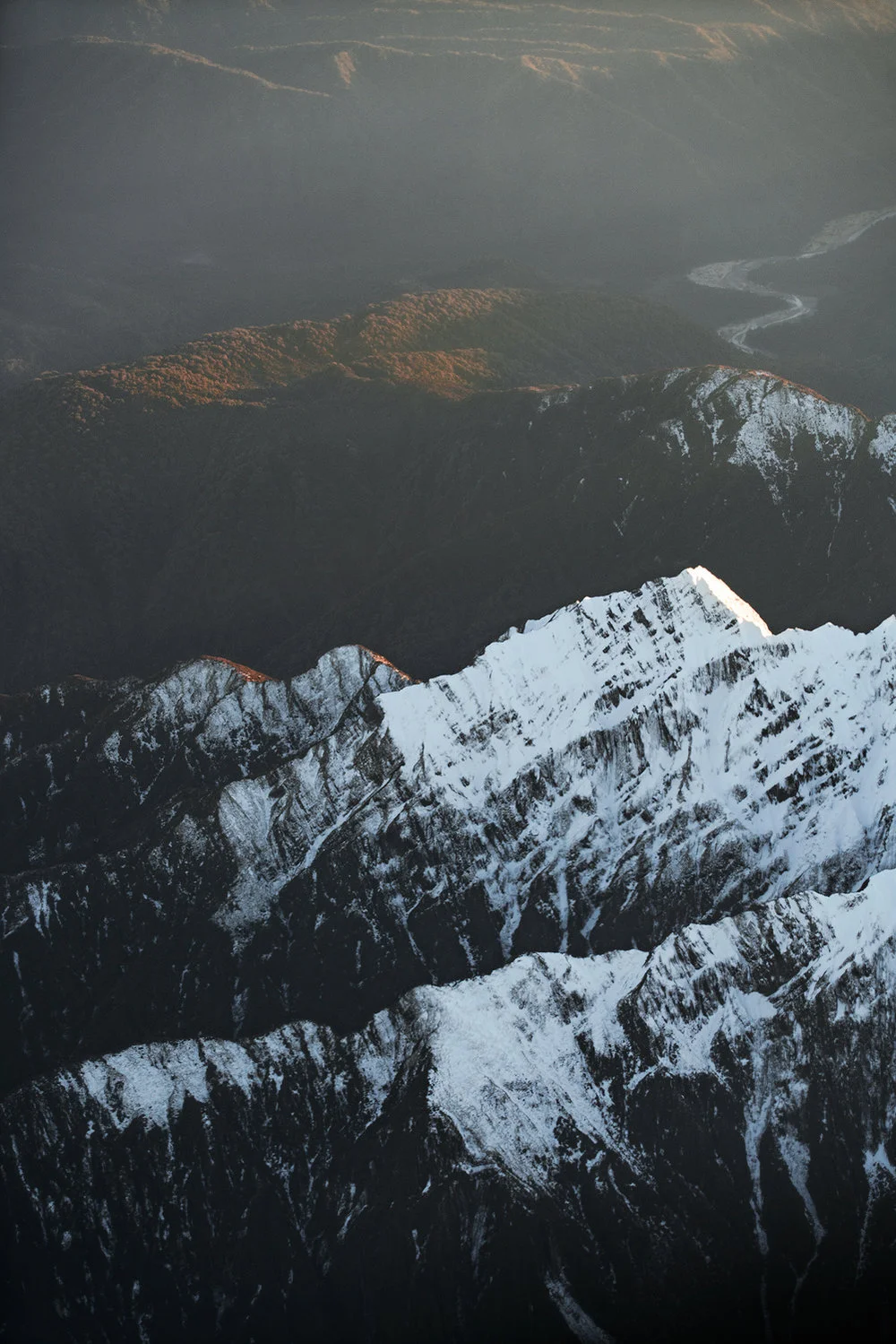 Mt. Cook National Park from the Air