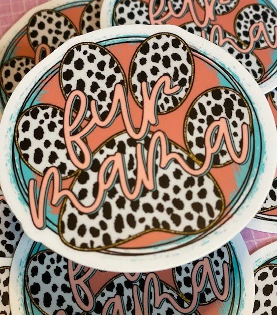 Fur Mama Sticker