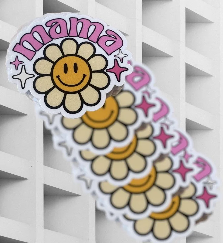 Mama Daisy Sticker