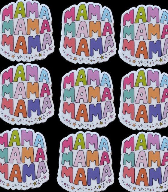 Mama Stars Sticker