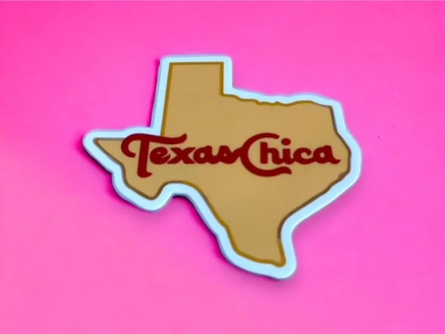 Texas Chica Sticker