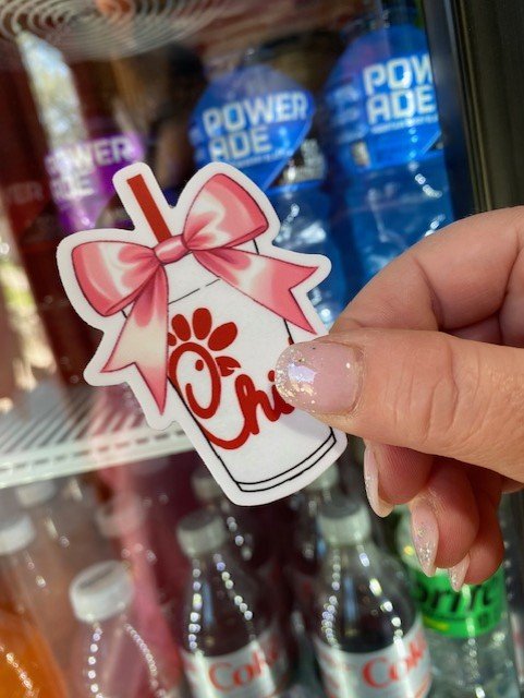 Coquette Chickfila Sticker