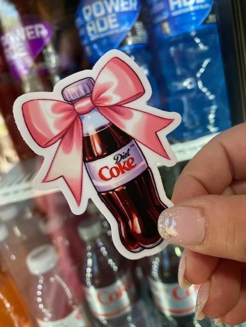 Coquette Diet Coke Sticker