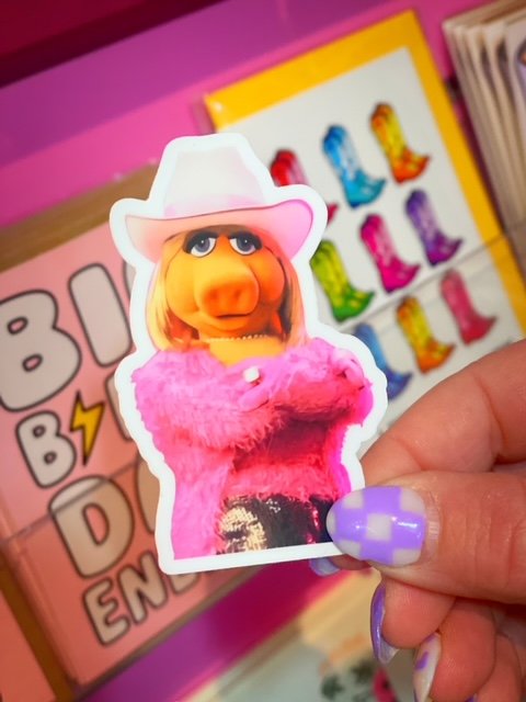 Miss Piggy Sticker