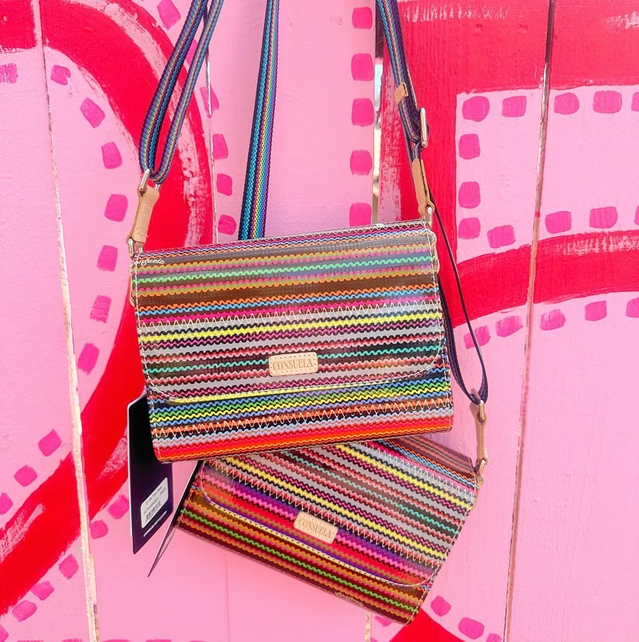 New Consuela Fall bags and accessories are arriving weekly! We are loving this pretty new Consuela cloth pattern&hellip;Reese 💕💕 #blessyourheart #somebodyhastobethecutest #consuela #sanantonioboutique