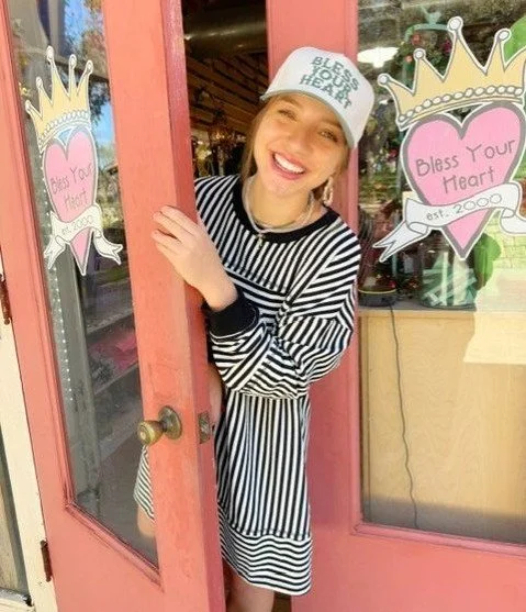 Sunday Funday!! We are open 12-5 today and all Clothing is 20% off!! It's the last day to save with our Spooky Week Specials! See ya soon!!! #blessyourheart #somebodyhastobethecutest #spookyweek